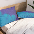 Summer Storm with Green Fields Pillow Sham Gallery Image 2