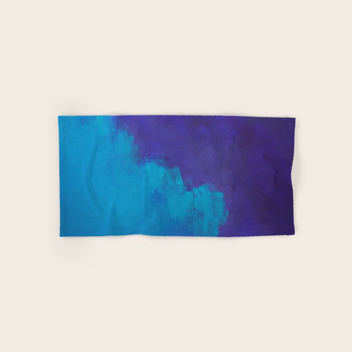 Summer Storm with Green Fields Bath Towel Gallery Image 1