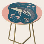 Whale in Bloom Side Table Gallery Image 2