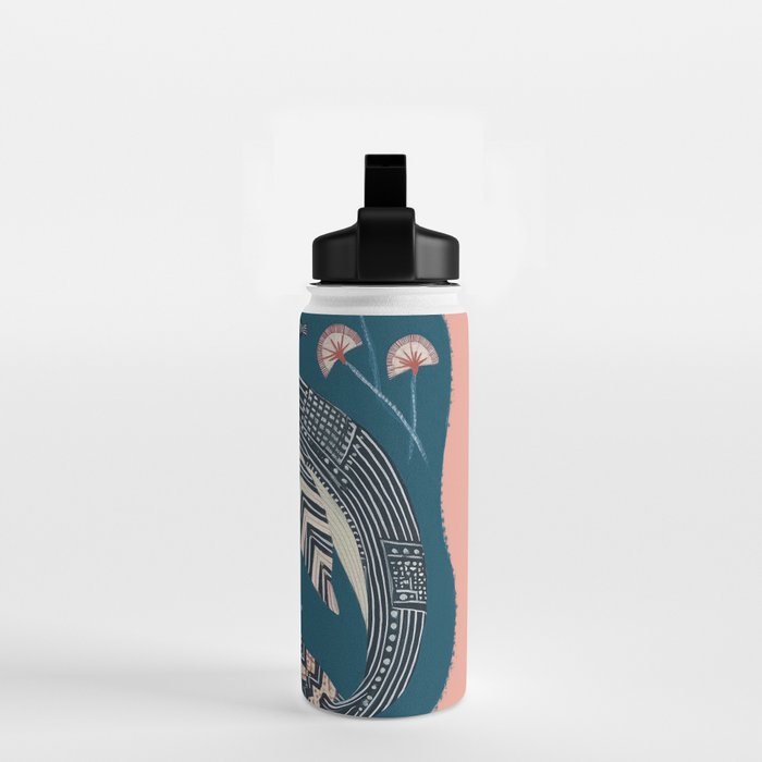 Whale in Bloom Water Bottle Gallery Image 2