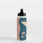 Whale in Bloom Water Bottle Gallery Image 3