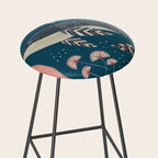 Whale in Bloom Stool Gallery Image 2