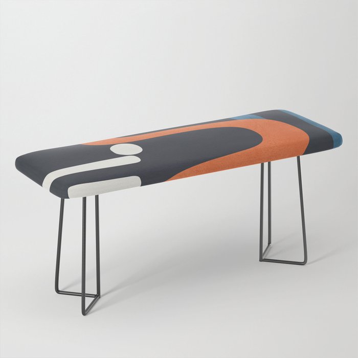 Abstract Colorful Setting 1 Bench Gallery Image 1