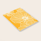 Saffron Yellow Poppies Notebook Gallery Image 3