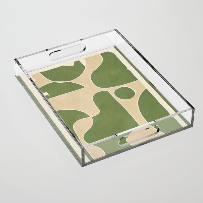 Abstract Forms 02 Acrylic Tray Gallery Image 1