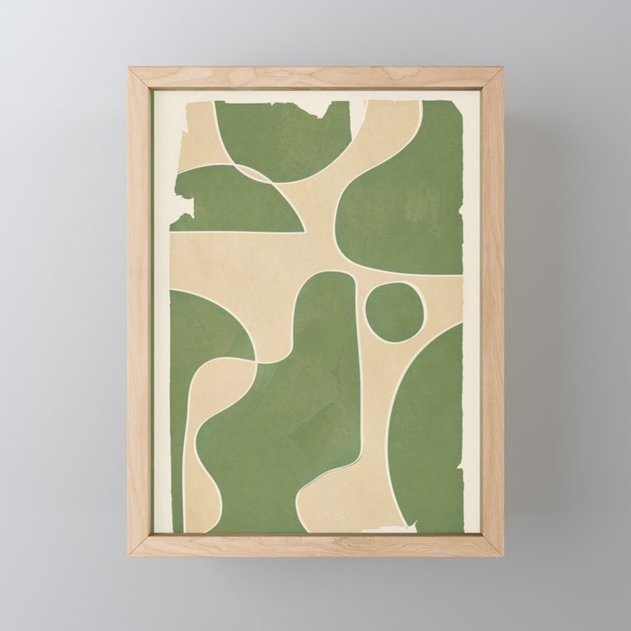Abstract Forms 02 Mini Art Print Gallery Image 1