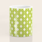 Vintage Stars XVIII Chartreuse Green Coffee Mug Gallery Image 4