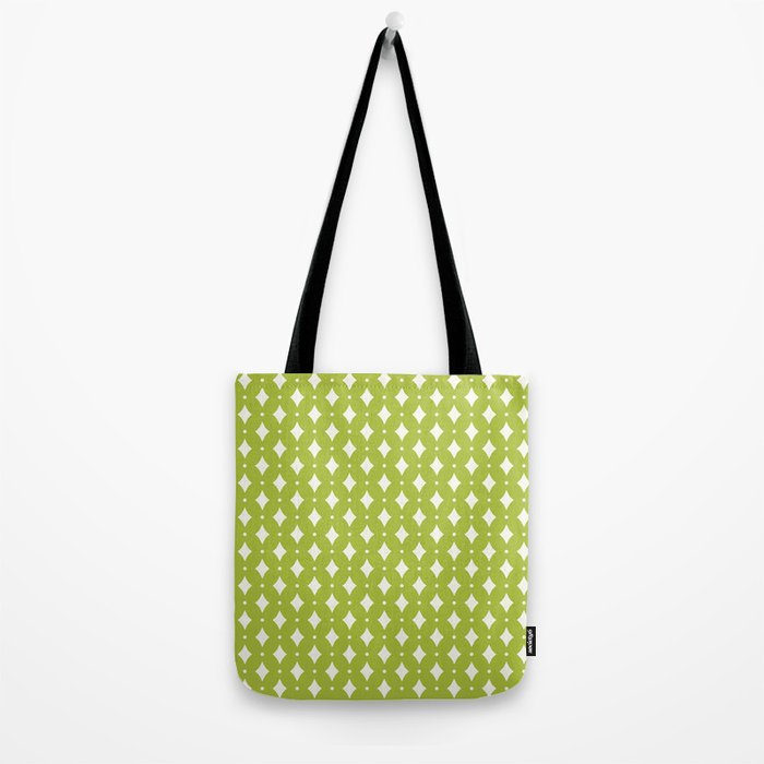 Vintage Stars XVIII Chartreuse Green Tote Bag Gallery Image 2