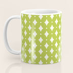 Vintage Stars XVIII Chartreuse Green Coffee Mug Gallery Image 3