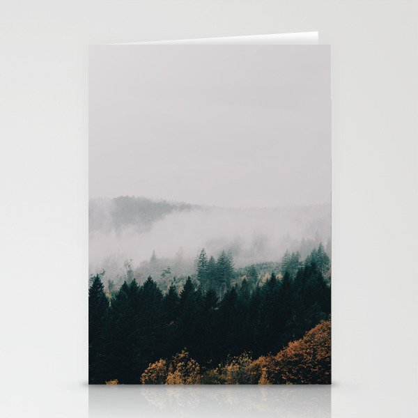Forest Fog Stationery Card Gallery Image 1