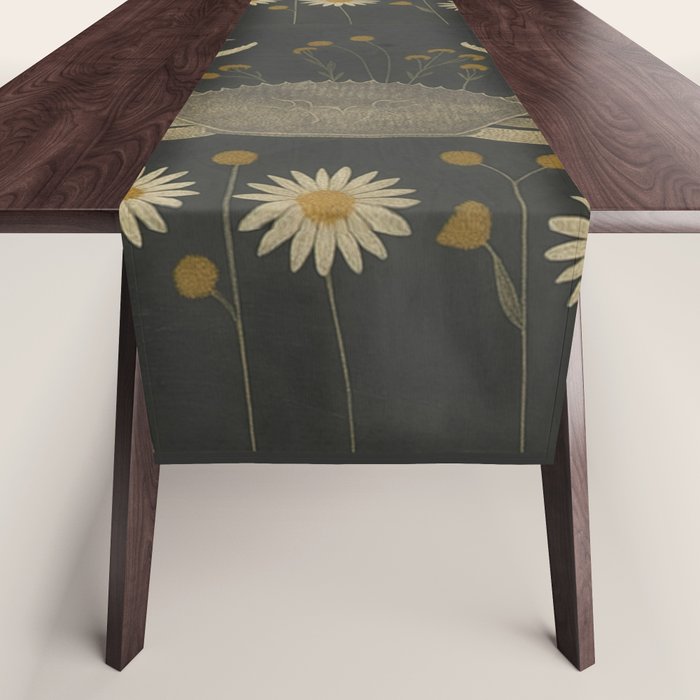 Crab with Daisies Table Runner Gallery Image 1