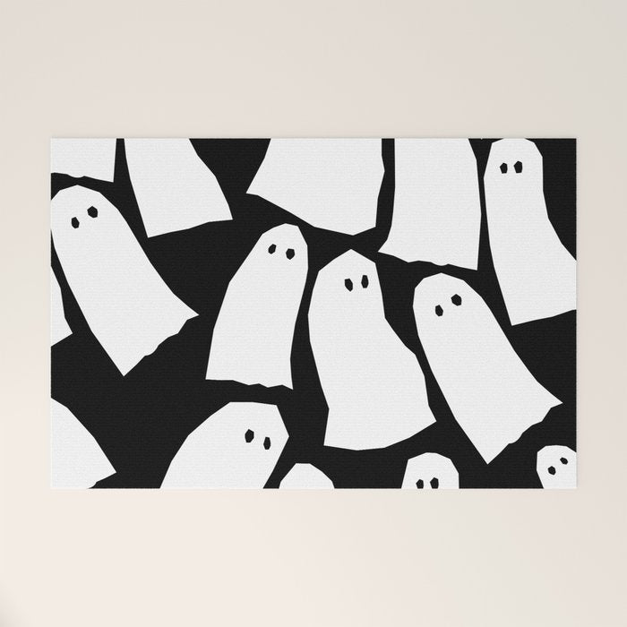 Halloween Ghosts Welcome Mat Gallery Image 1