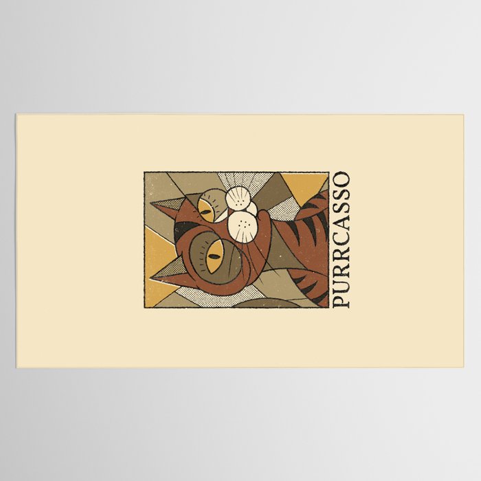 Purrcasso Tablecloth Gallery Image 2