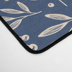 Botanic Pattern - Navy Desk Mat Gallery Image 4