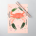 Crab Fiesta Wrapping Paper Gallery Image 1