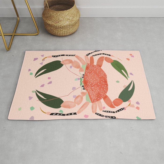 Crab Fiesta Rug Gallery Image 1