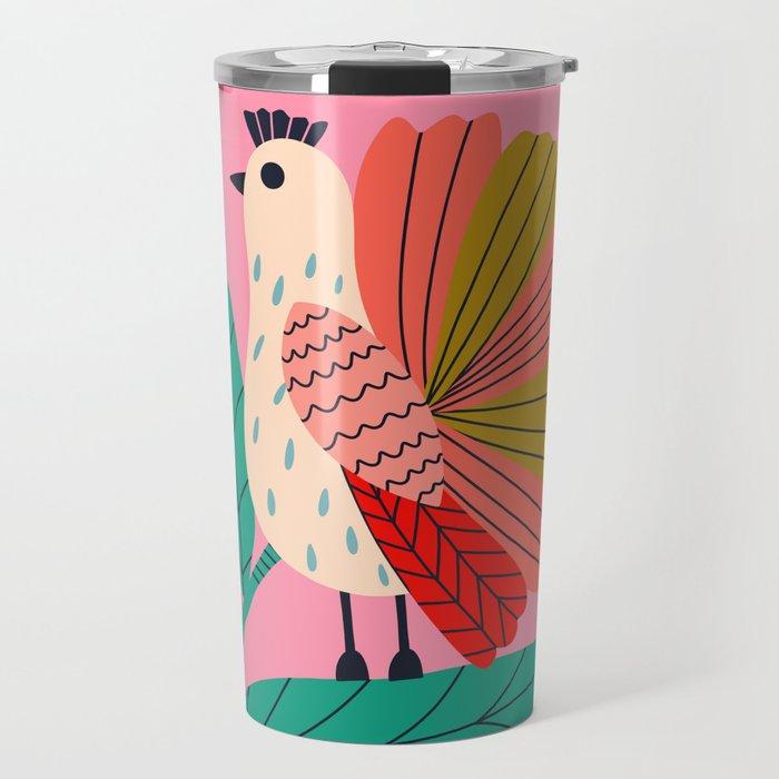 Happy Bird  Travel Mug Gallery Image 1