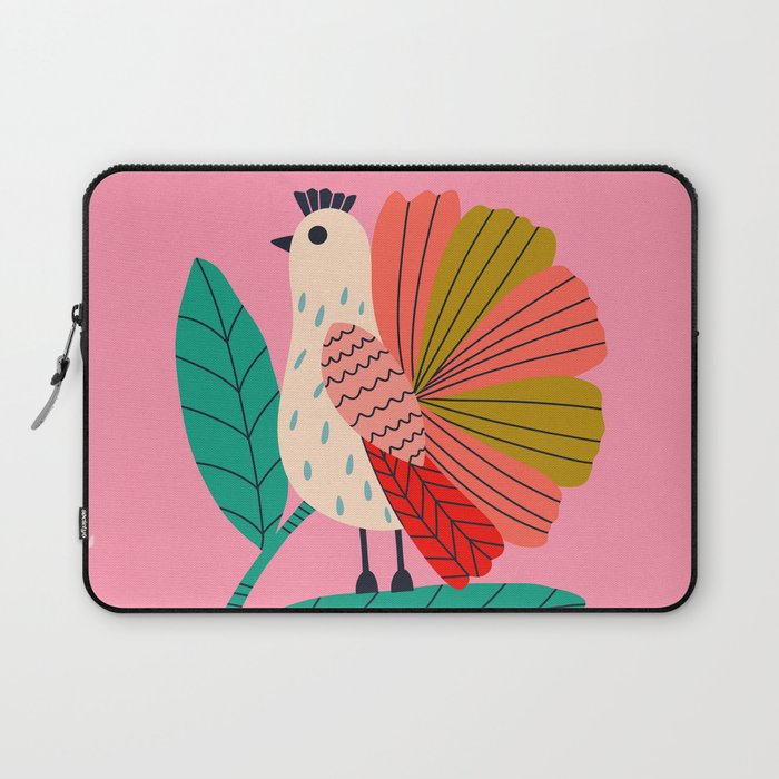 Happy Bird  Laptop Sleeve Gallery Image 1
