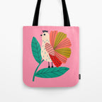 Happy Bird  Tote Bag Gallery Image 1