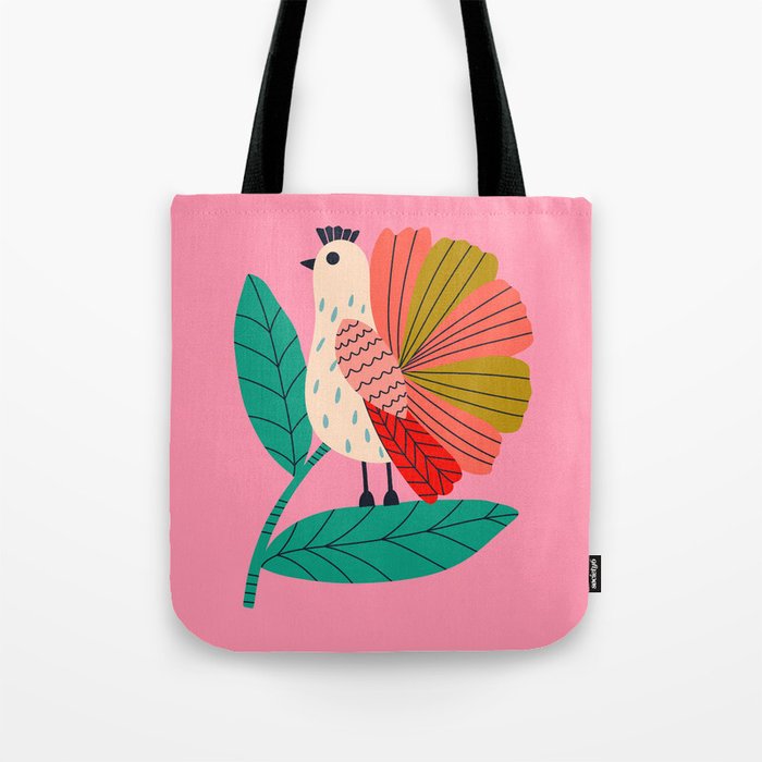Happy Bird  Tote Bag Gallery Image 1