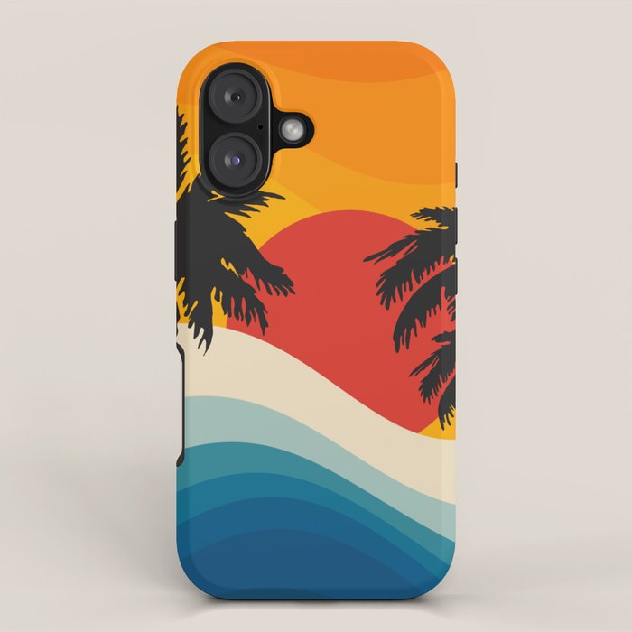 Abstract landscape art #5 iPhone Case Gallery Image 1