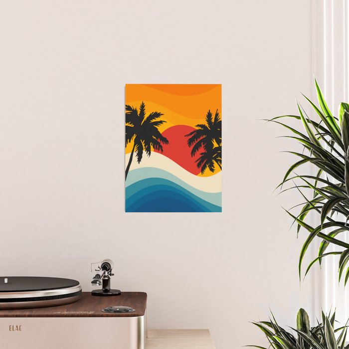 Abstract landscape art #5 Poster Gallery Image 2
