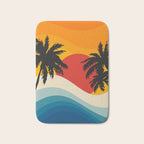 Abstract landscape art #5 Bath Mat Gallery Image 1