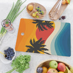 Abstract landscape art #5 Cutting Board Gallery Image 2