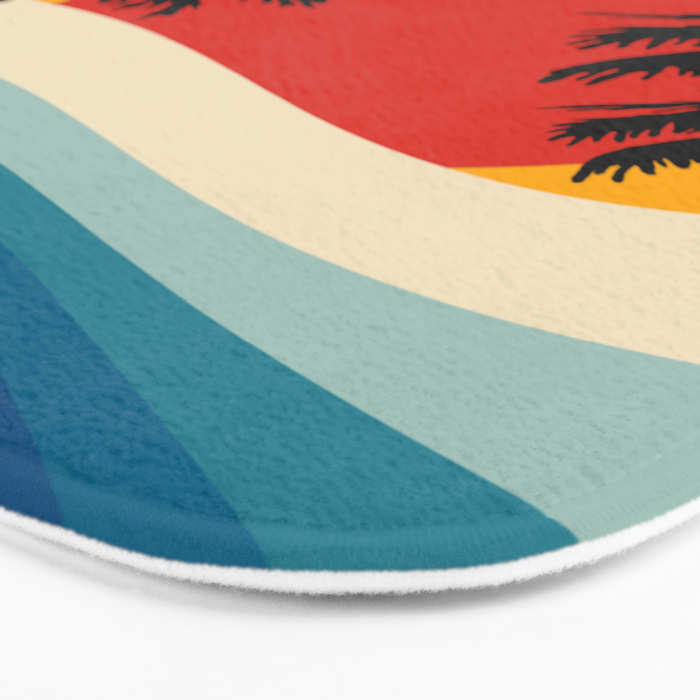 Abstract landscape art #5 Bath Mat Gallery Image 3