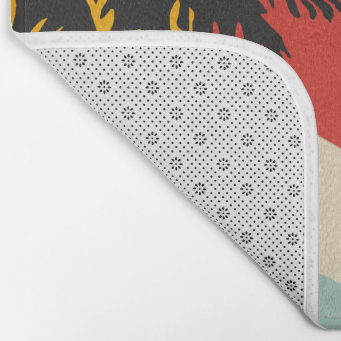 Abstract landscape art #5 Bath Mat Gallery Image 2