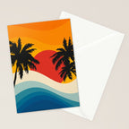 Abstract landscape art #5 Stationery Card Gallery Image 2