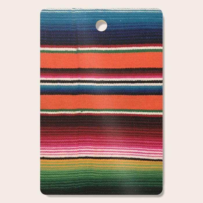 BEAUTIFUL MEXICAN SERAPE Cutting Board Gallery Image 1