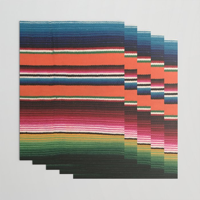 BEAUTIFUL MEXICAN SERAPE Wrapping Paper Gallery Image 3