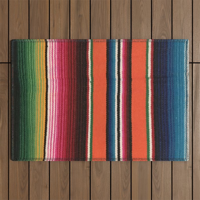 BEAUTIFUL MEXICAN SERAPE Outdoor Rug Gallery Image 1
