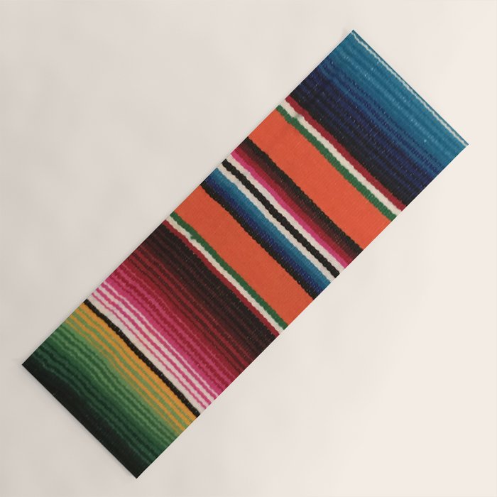 BEAUTIFUL MEXICAN SERAPE Yoga Mat Gallery Image 1