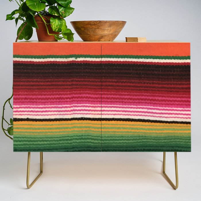BEAUTIFUL MEXICAN SERAPE Credenza Gallery Image 1