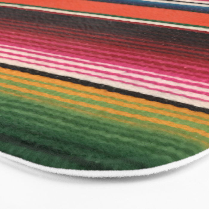 BEAUTIFUL MEXICAN SERAPE Bath Mat Gallery Image 3