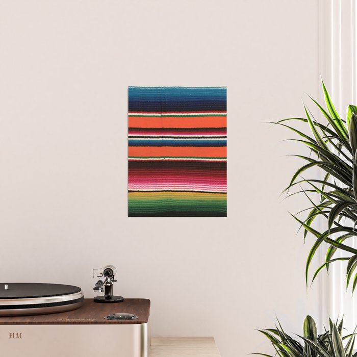 BEAUTIFUL MEXICAN SERAPE Poster Gallery Image 2