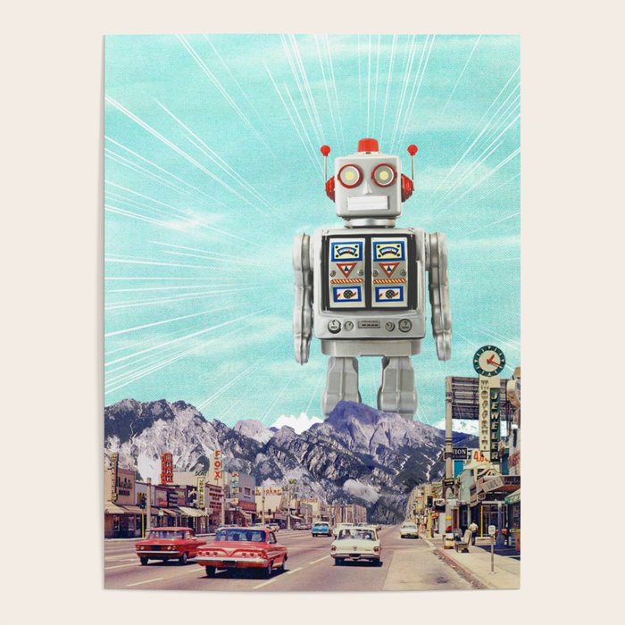 Robot in Town Poster Gallery Image 1