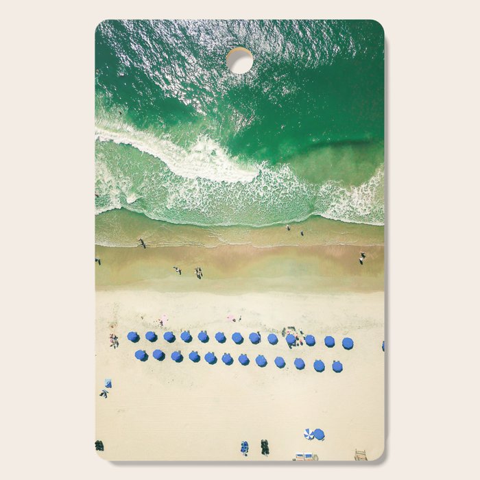 Aerial Beach 2 Cutting Board Gallery Image 1