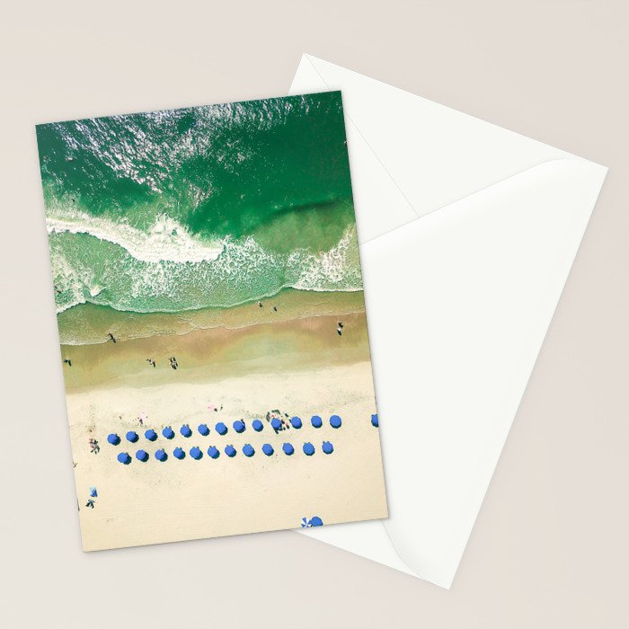 Aerial Beach 2 Stationery Card Gallery Image 2