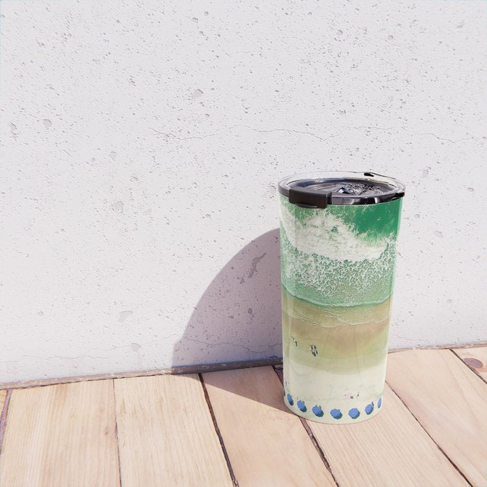 Aerial Beach 2 Travel Mug Gallery Image 4