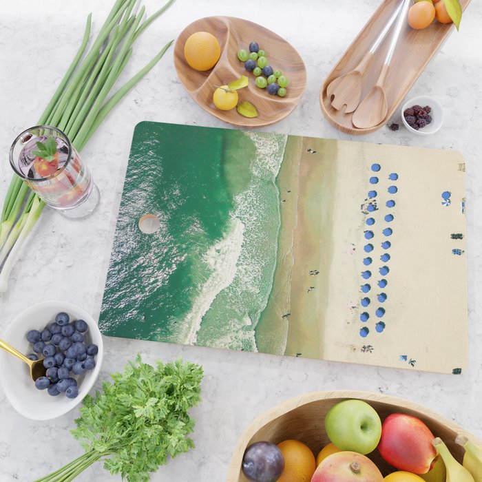 Aerial Beach 2 Cutting Board Gallery Image 2