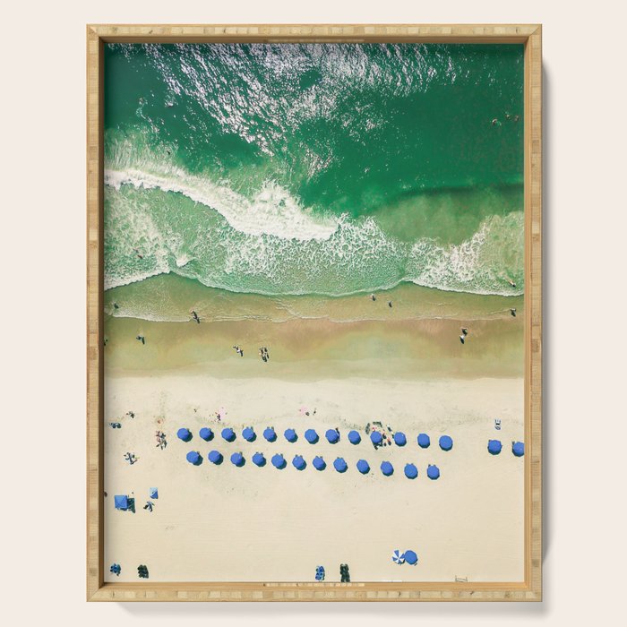 Aerial Beach 2 Serving Tray Gallery Image 1