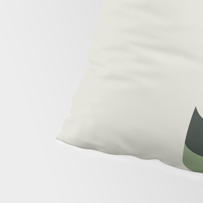 Cat and Plant 12A Pillow Sham Gallery Image 4