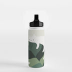 Cat and Plant 12A Water Bottle Gallery Image 2