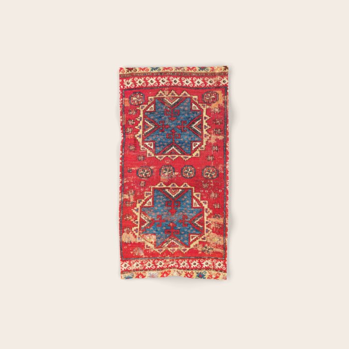 Bergama Northwest Anatolian Rug Bath Towel Gallery Image 1