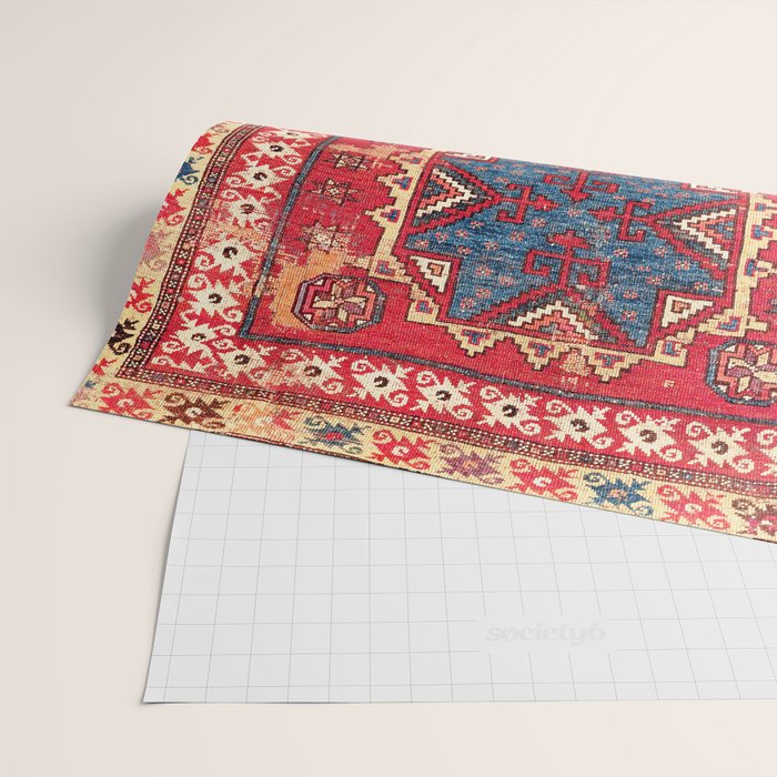Bergama Northwest Anatolian Rug Wrapping Paper Gallery Image 2