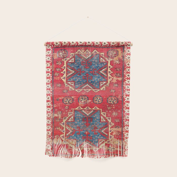 Bergama Northwest Anatolian Rug Wall Hanging Gallery Image 1