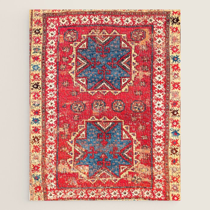 Bergama Northwest Anatolian Rug Jigsaw Puzzle Gallery Image 1